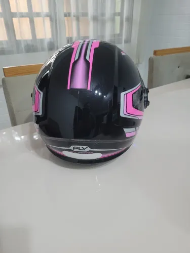 Capacete modelo aberto Fly Jet Vortex, tamanho 58 novo