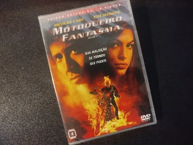 (LACRADO) DVD - O Motoqueiro Fantasma (2007)