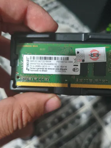 Memória ddr4 4 gb - notebook