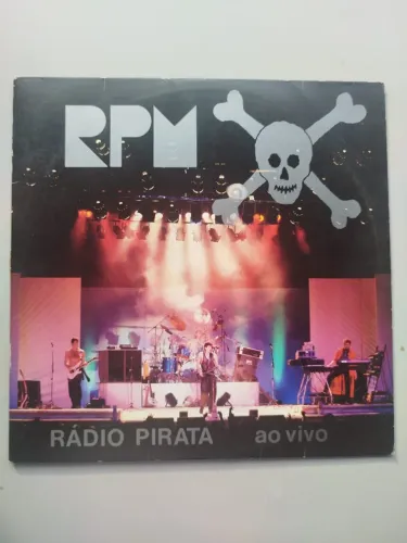 Disco De Vinil RPM Rádio Pirata Ao Vivo Original