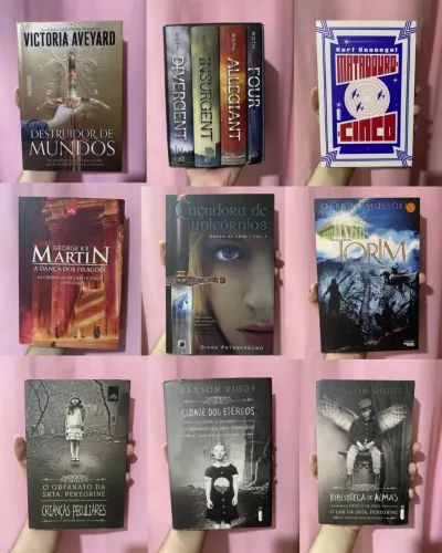Lote 49 Livros e 3 Mangás