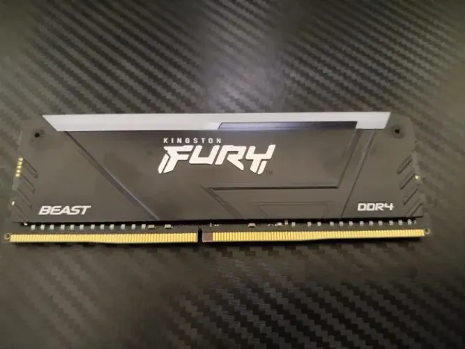 Memória DDR4 Kingston Fury, 32GB 3200Mh, CL16 (1X32GB)