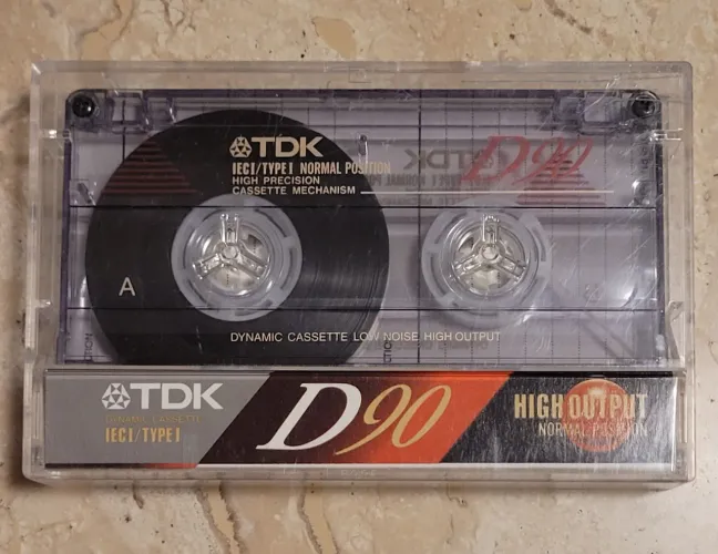 Fita k7 TDK D90 - Descontos para 03 e 05 unidades
