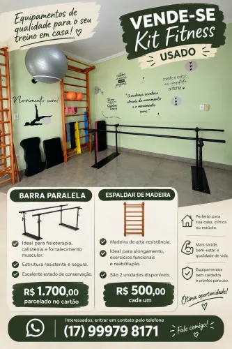 Equipamentos para Clínica de Fisioterapia
