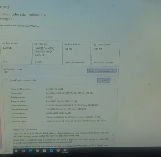 Vendo PC Gamer, troco em celular.
