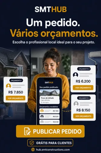 Reforma, telhado, elétrica - orçamentos grátis