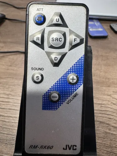 Controle jvc para som automotivo jvc na oferta só 30,00
