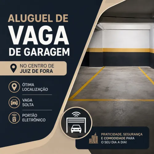 Vaga de Garagem no Centro de Juiz de Fora