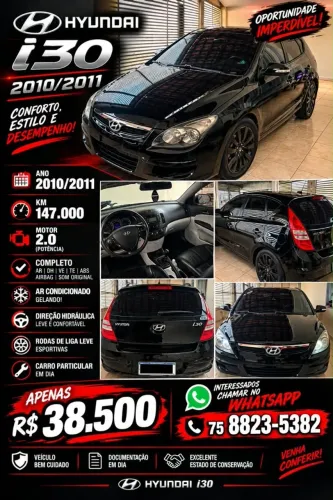 Hyundai I30 2.0 16V 145cv 5P Aut. 2011