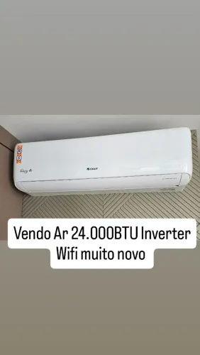 Ar Condicionado 24.000 BTU muito novo.