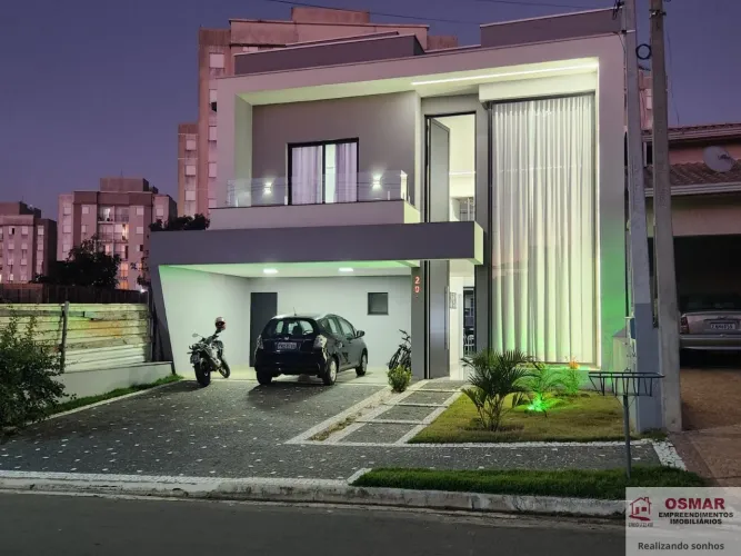 Sobrado Residencial para venda no Residencial Real Parque - Sumaré - SP