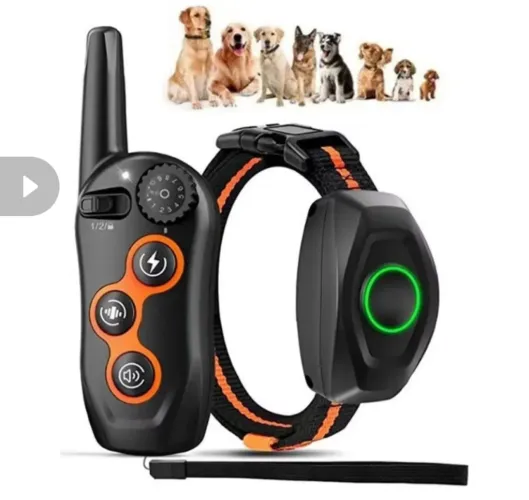 Coleira eletrônica de treinamento