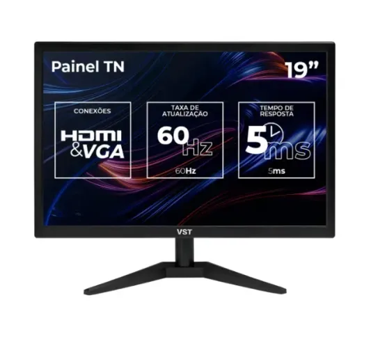 Monitor HDMI de 19 Polegadas - NOVO - Últimas unidades