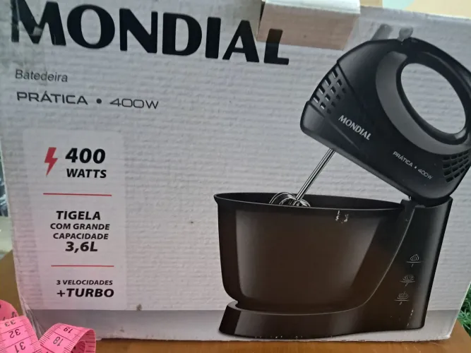 Batedeira Mondial NOVA nunca usada