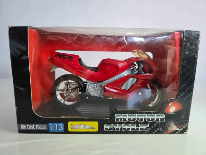 Miniatura Réplica Moto Die Cast Metal Motorbike