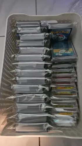 50 Cartas Pokemon + 8 Brilhantes Garantidas