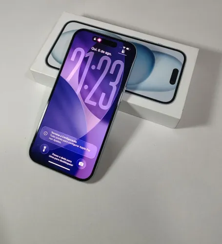 iPhone 15, 128 gb, impecável! garantia Apple.