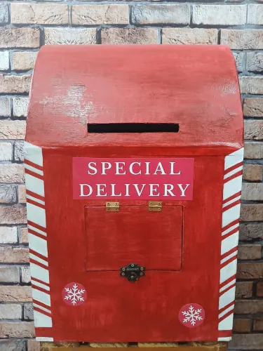 CAIXA POSTAL DECORAÇÃO DE NATAL