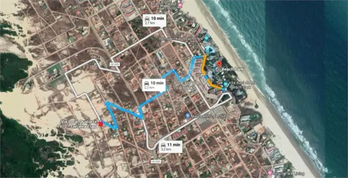 Terreno à venda em Porto Das Dunas - CE