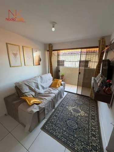Apartamento com 2 dormitórios para alugar, 55 m² por R$ 2.400,00/mês - Bessa - João Pessoa