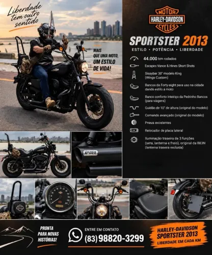 Harley Davidson Sportster 1200c CB