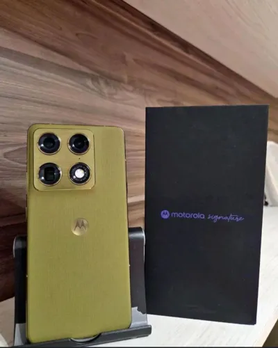 Motorola signature 512gb na garantia aparelho zerado + nota fiscal 3 semanas de aberto !
