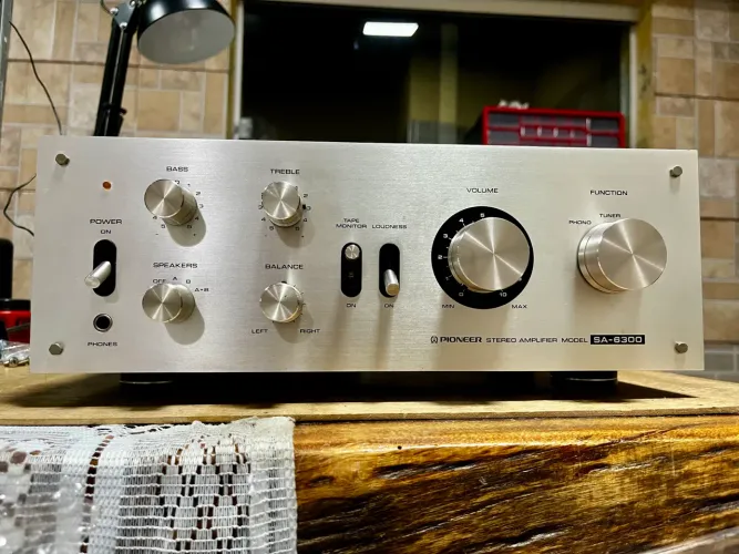 Amplificador Pioneer SA-6300 - Impecável e Revisado!!!