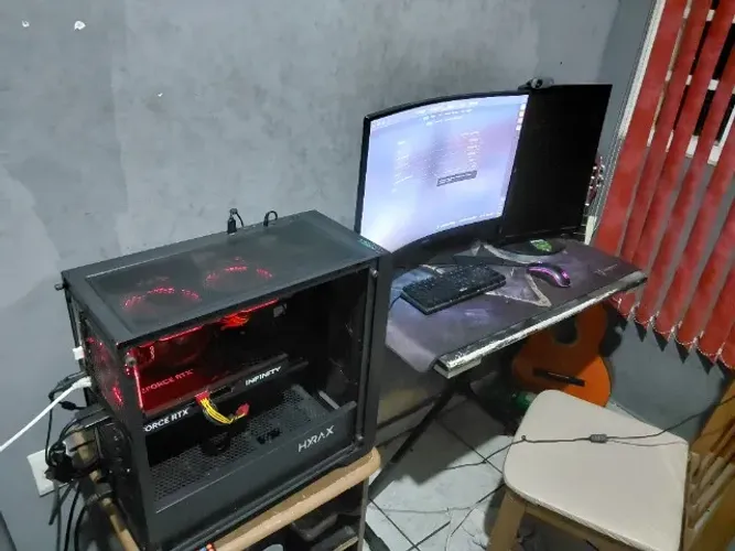 Computador completo (rtx 5060ti r5 3600) monitores acompanham