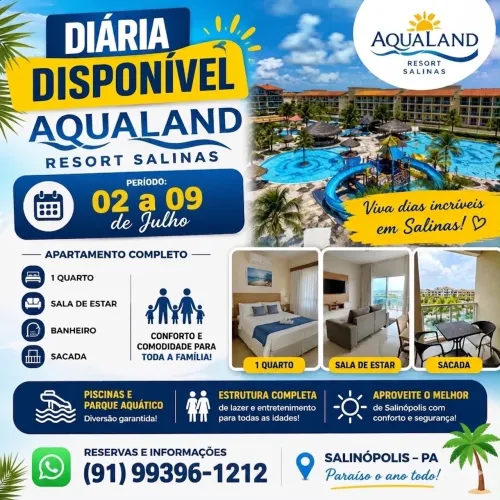 Aqualand Resort Julho Salinas