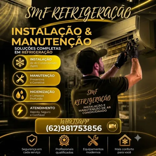 Instalação De Ar Condicionado 2 anos de Garantia!