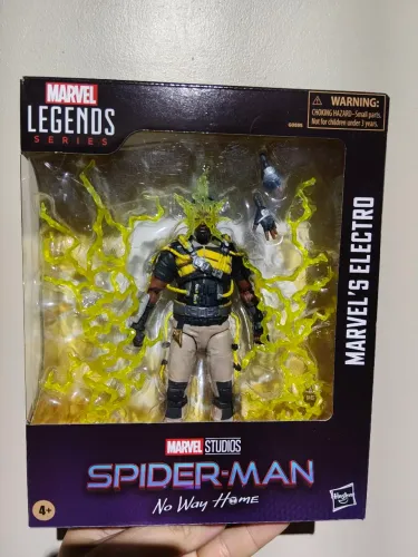 Electro Marvel legends Spiderman lacrado