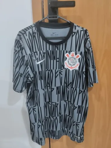 Camisa Corinthians pré jogo 2020