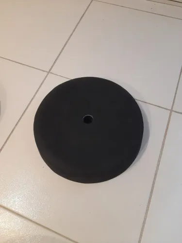 1 anilha de 10kg emborrachada