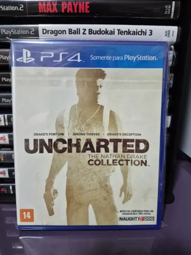 Uncharted Colection Ps4 Original Dublado