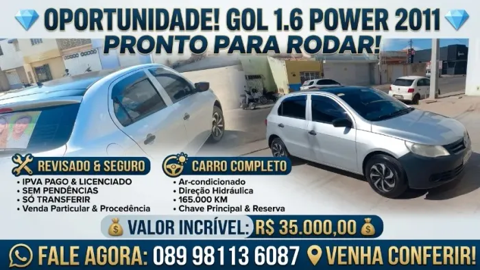 Volkswagen Gol Geração V 1.6 8V MI Total Flex Mec. 4P 2011