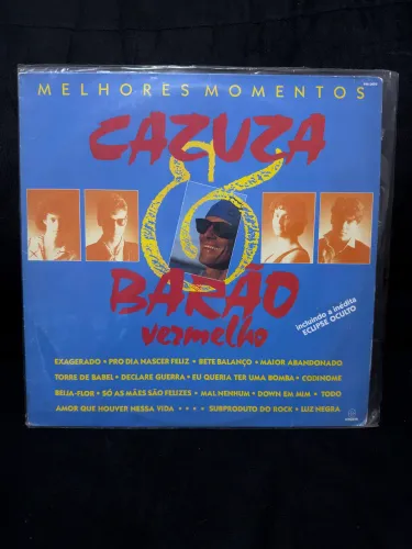 Cazuza & Barão Vermelho Vinil LP