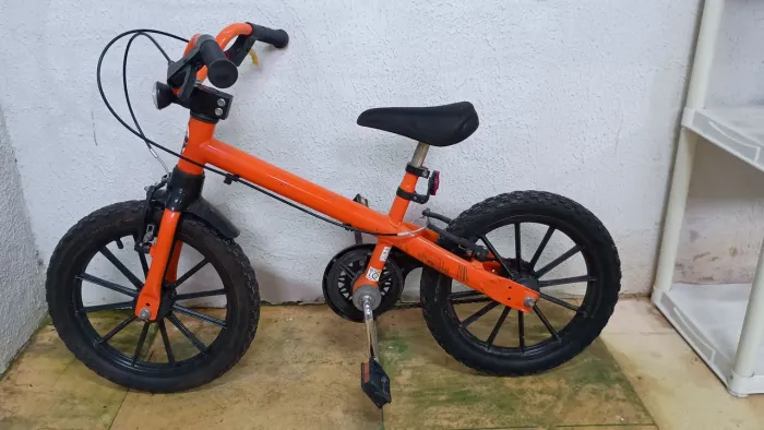 Bike infantil com rodinhas perfeita