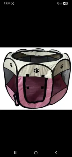 Casinha para cães e gatos portátil