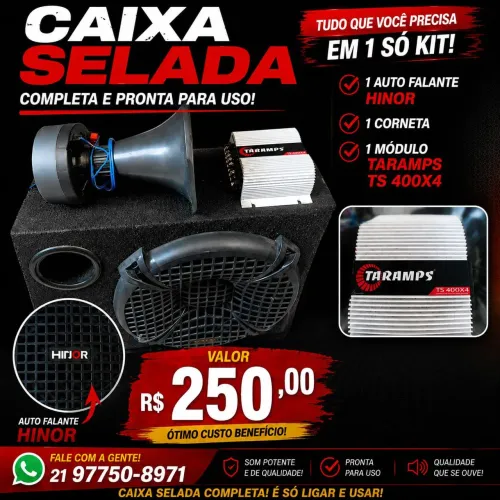 Caixa selada