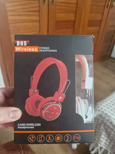 Fone de ouvido sem fio sem uso