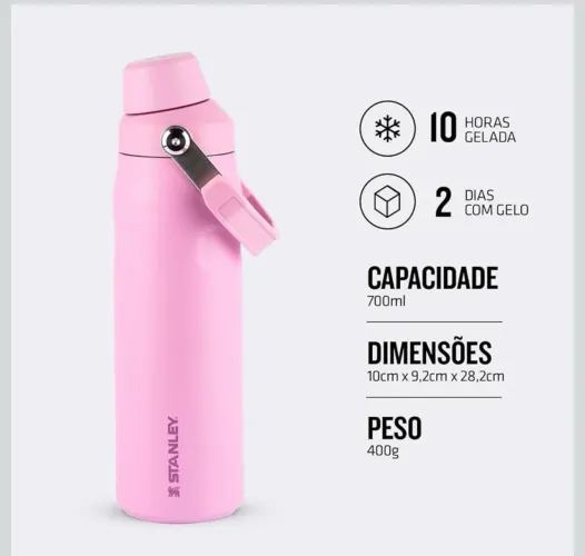 Garrafa de água Aerolight Fast Flow Stanley, 710 ml