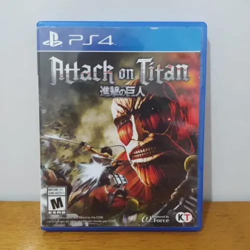Attack on Titan PS4 Mídia Física