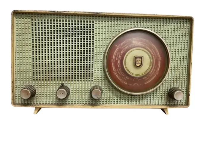 Rádio Antigo Philips Valvulado