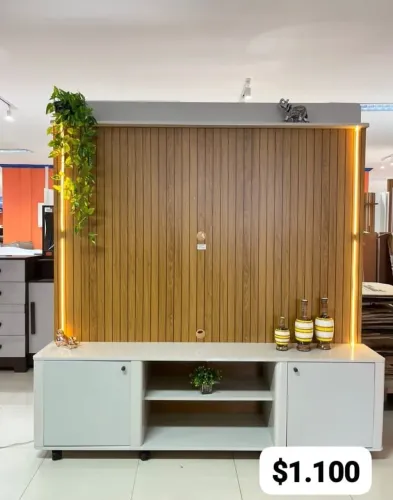 Painel para TV com Rack