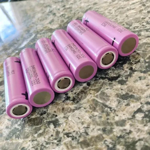 6 células Samsung INR18650-30Q 3000mAh Originais Li-ion 3,7V Novas