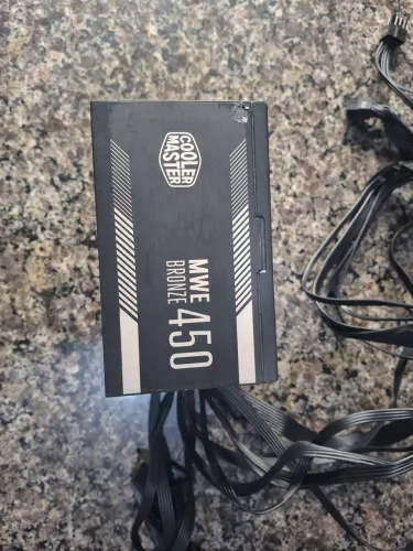 Fonte Cooler Master MWE 450W 80 Plus Bronze - Impecável