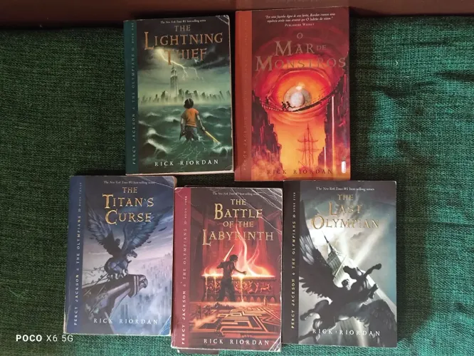 Percy Jackson 5 livros