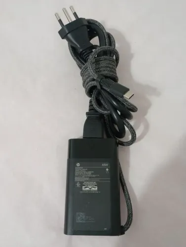 Carregador HP 65w tipo C