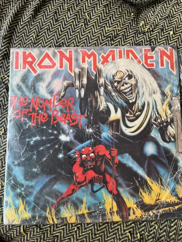 LP Iron Maiden - Number of the Beast
