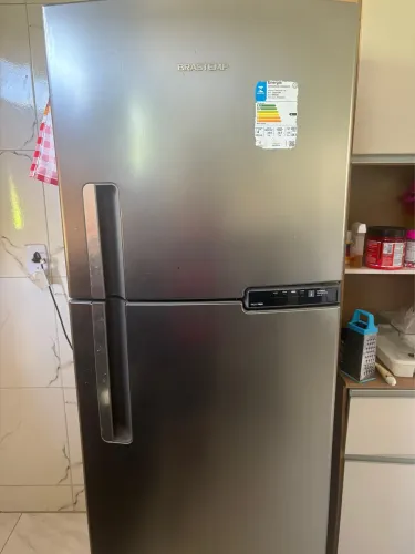 Geladeira Brastemp Frost Free Duplex 375L Inox
